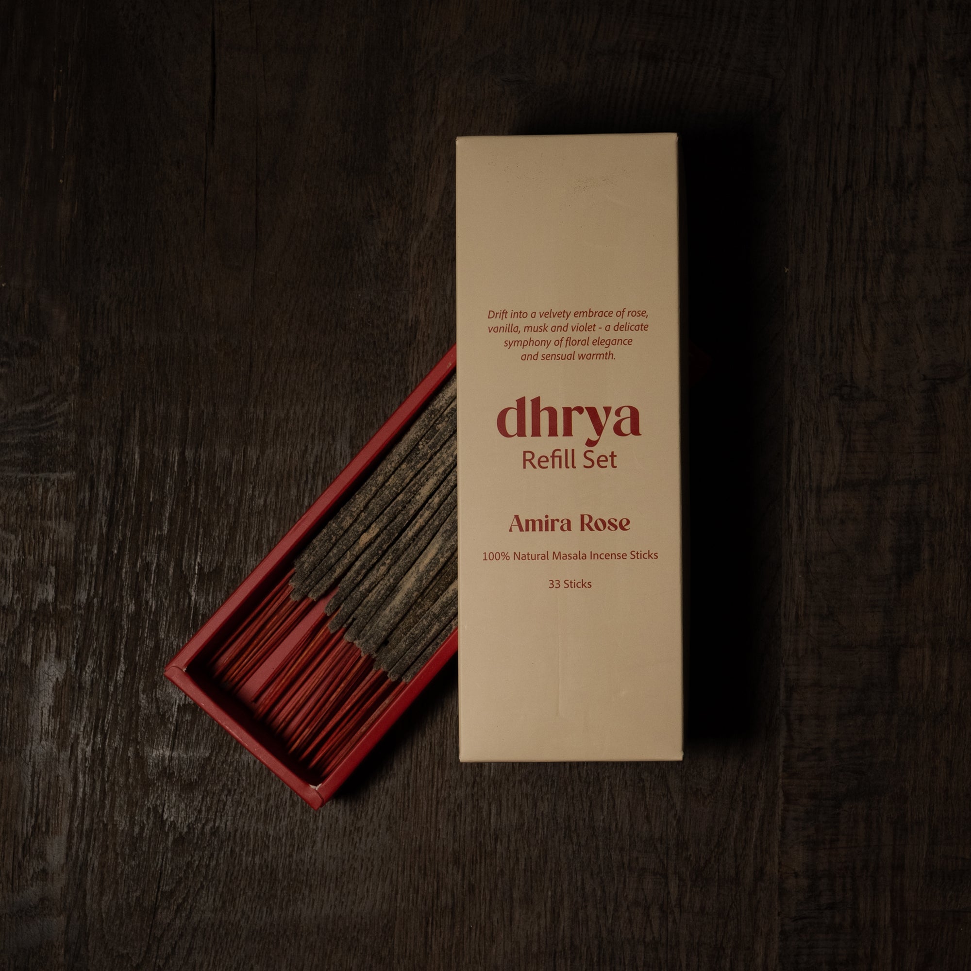 Amira Rose Incense Sticks - Refill