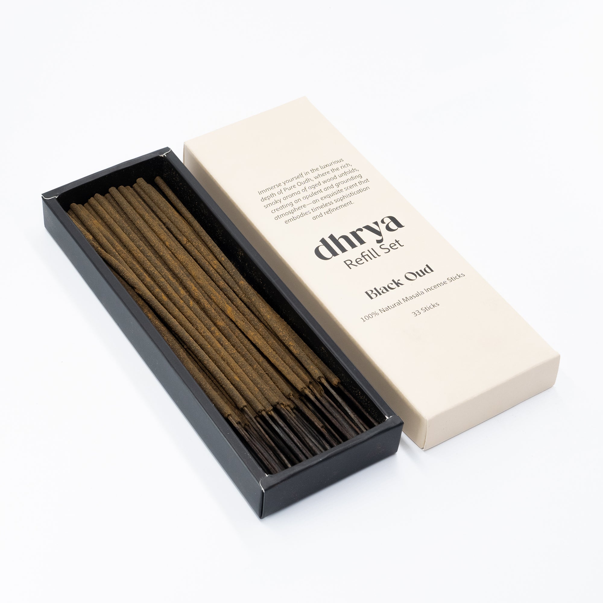 Black Oud Incense Sticks - Refill